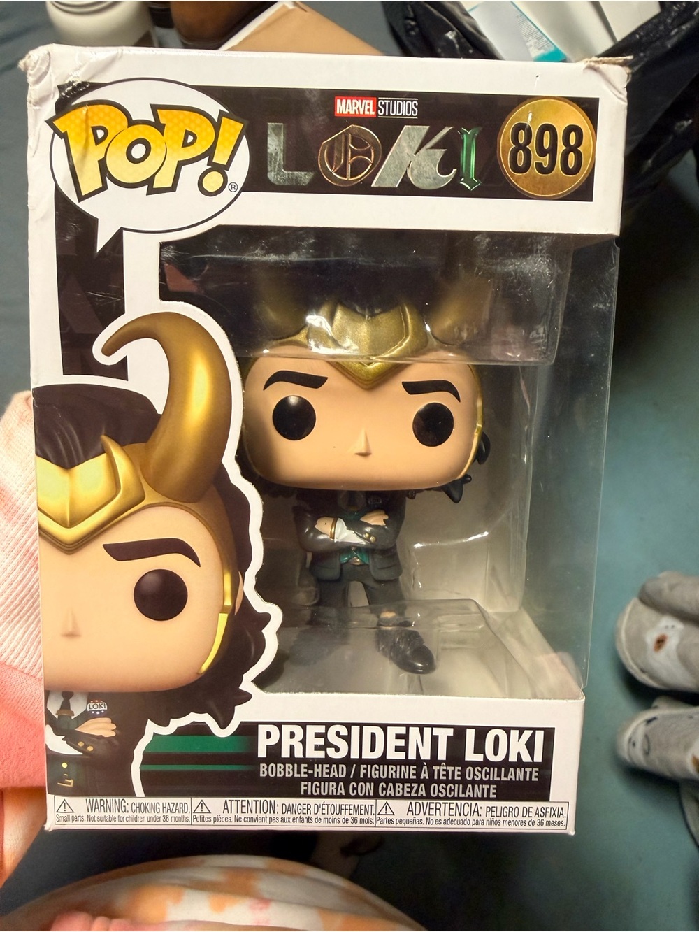 Funko President Loki Vinyl Figure — Green and Gold